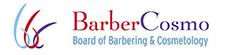 Logo for Calif Barbering & Cosmetology for freelance content writer bio page