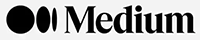 Logo for Medium.com for freelance content writer bio page