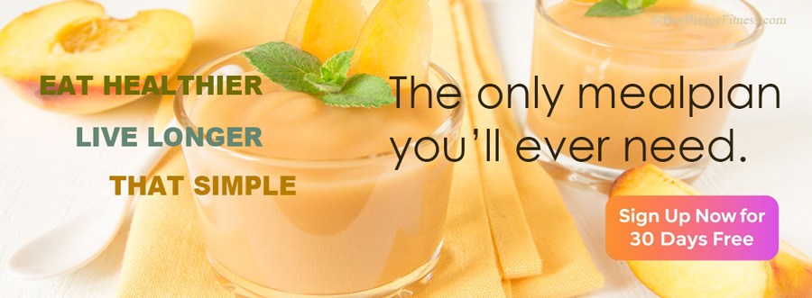 Hero banner for healthy mealplan website page