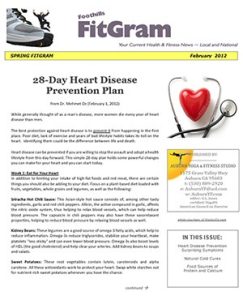 Fitgram wellness newsletter image