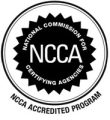 NCCA fitness accreditation badge for freelance content writer bio page